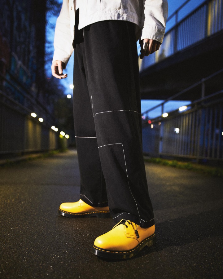 1461 New York City Pantofi Oxford Piele Neteda Galben Piele Neteda Dr.martens Romania