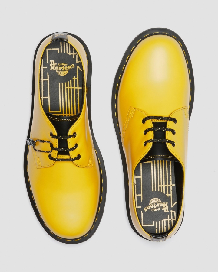1461 New York City Pantofi Oxford Piele Neteda Galben Piele Neteda Dr.martens Romania
